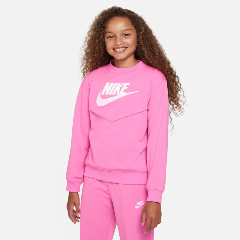 Nike sportswear big kids tracksuit PINK
