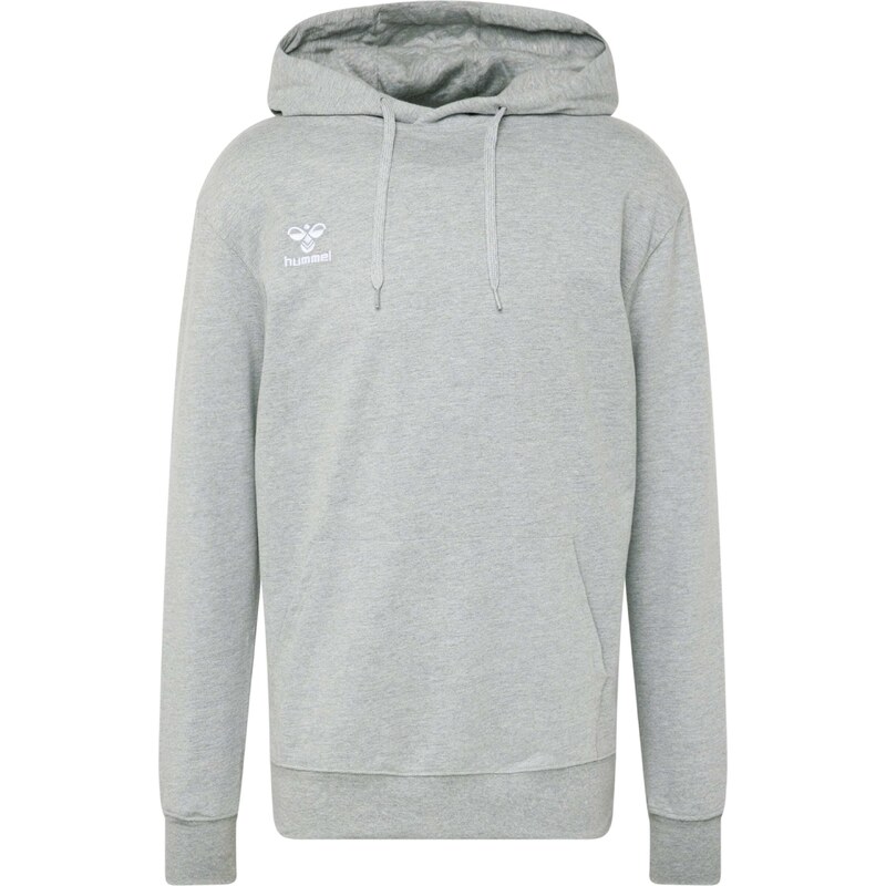 Hummel Sportovní mikina Go 2.0 kámen / bílá