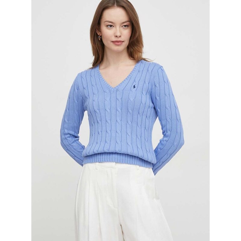 Bavlněný svetr Polo Ralph Lauren lehký