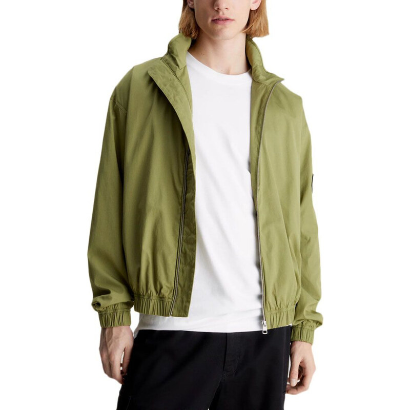 Calvin Klein pánská khaki přechodová bunda