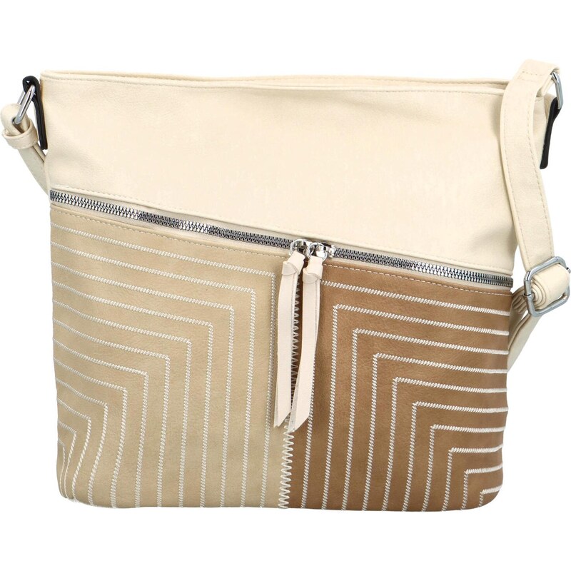 Dámská crossbody kabelka béžová - Firenze Bonnieta béžová 90701515