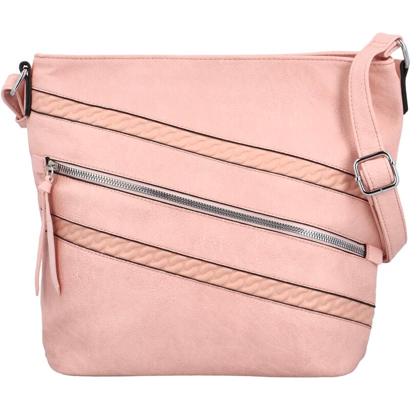 Dámská crossbody kabelka růžová - Firenze Kajlla růžová