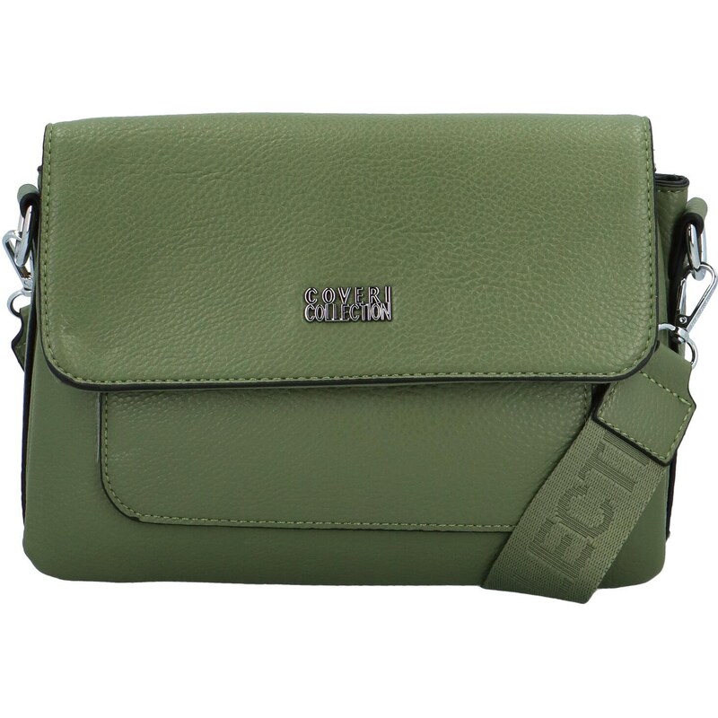 Coveri World Dámská crossbody kabelka zelená - Coveri Sandra zelená