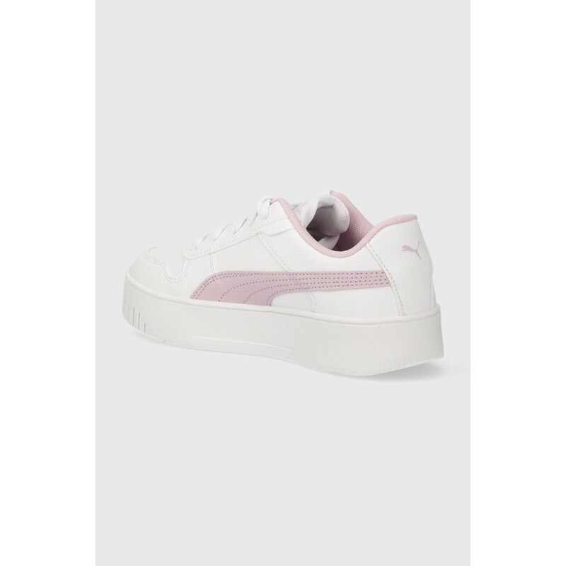 Dětské sneakers boty Puma Carina Street PS béžová barva