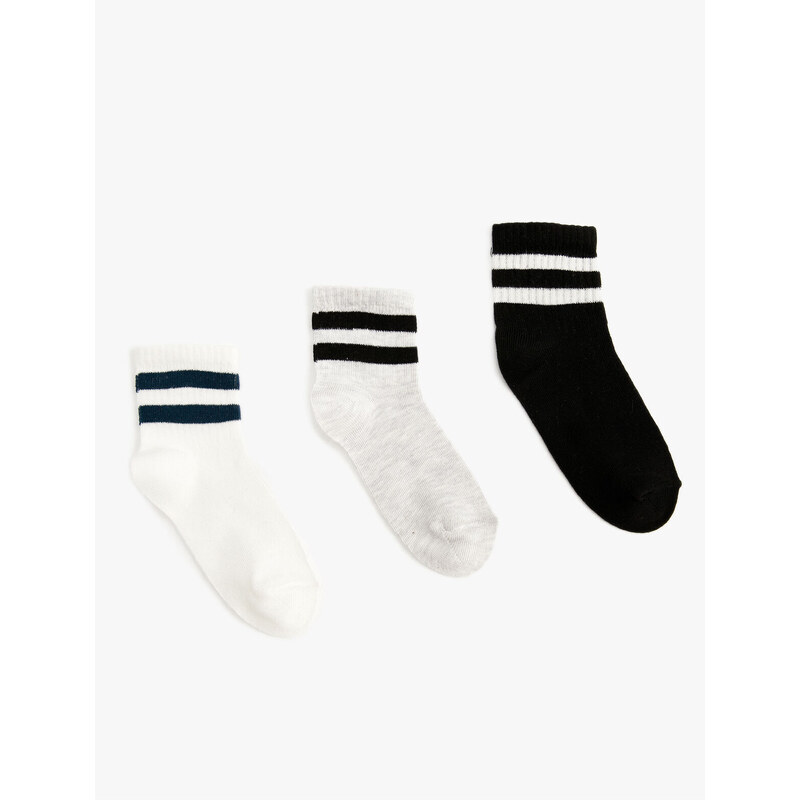 Koton 3 Pack Tennis Socks