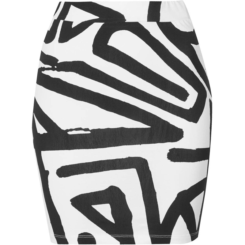 Topshop **Anna Eye Skirt by Illustrated People