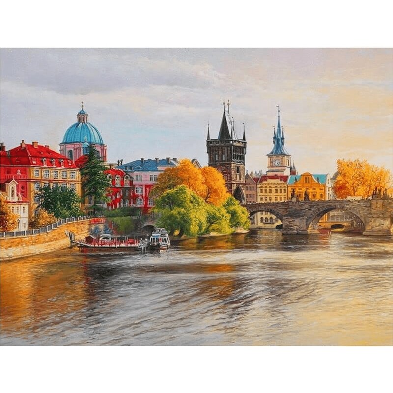 Malování podle čísel 30x40 cm - Praha
