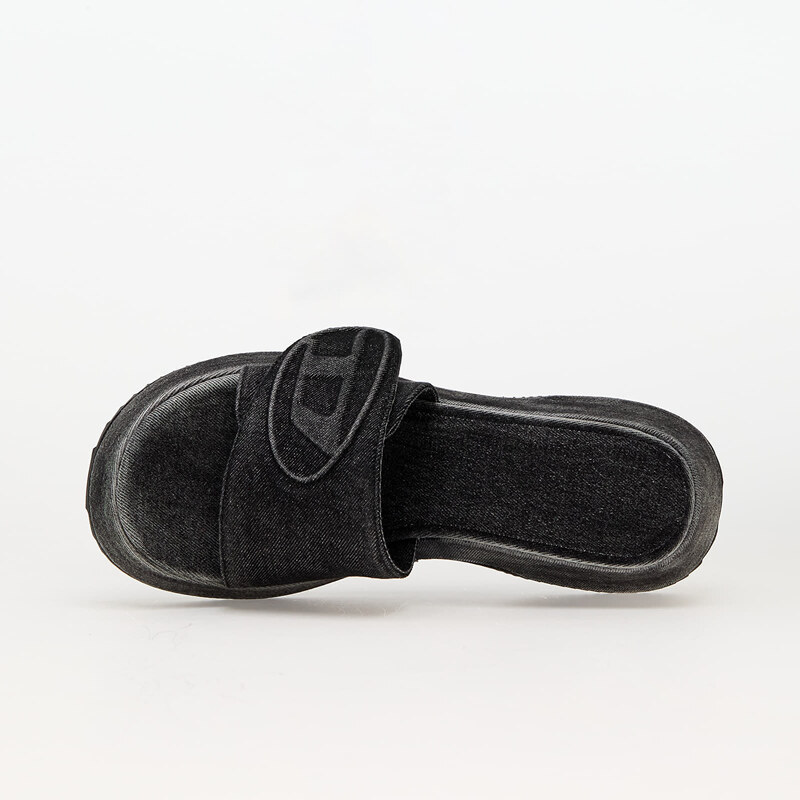 Dámské pantofle Diesel Oval D Sa-Oval D Pf W Sandals Black Denim