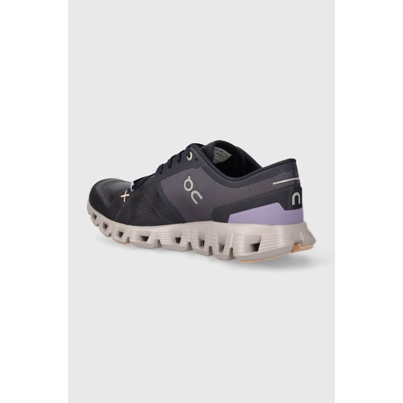 Běžecké boty On-running Cloud X 3 fialová barva, 6098097