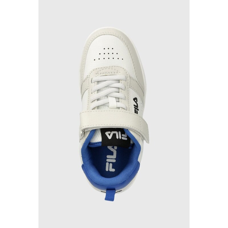 Dětské sneakers boty Fila FILA REGA velcro šedá barva