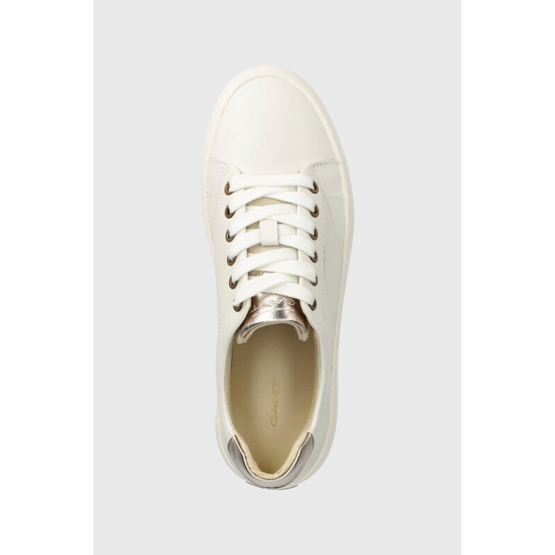 Kožené sneakers boty Gant Lawill bílá barva, 28531505.G231