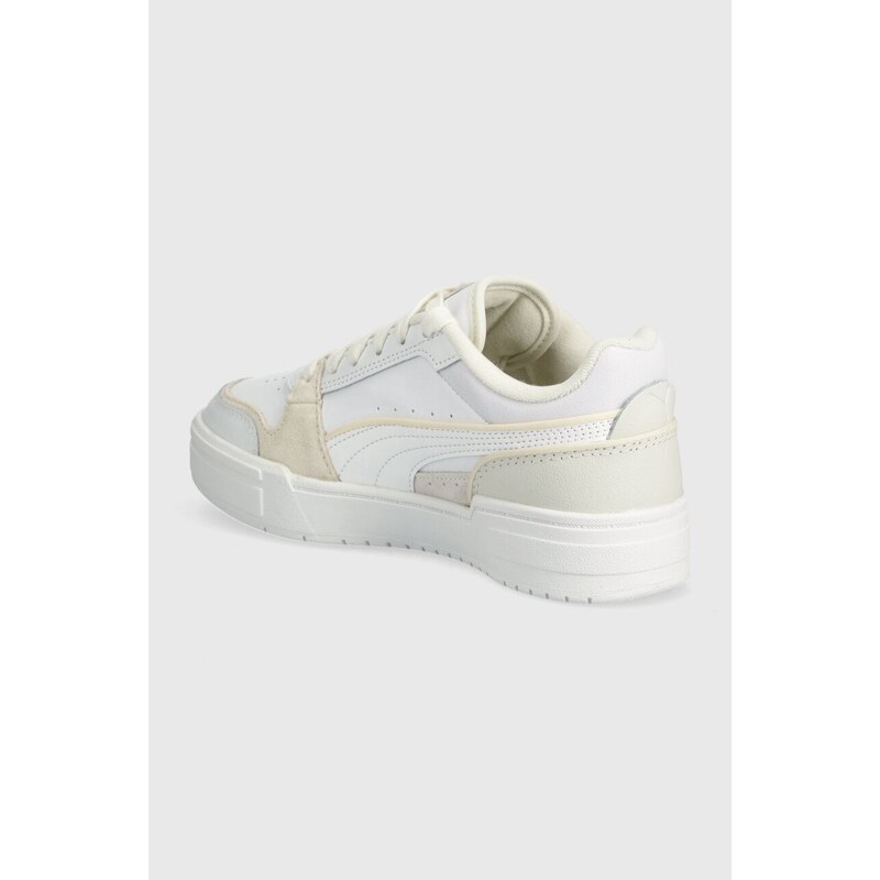 Kožené sneakers boty Puma CA Pro Lux III Jr béžová barva