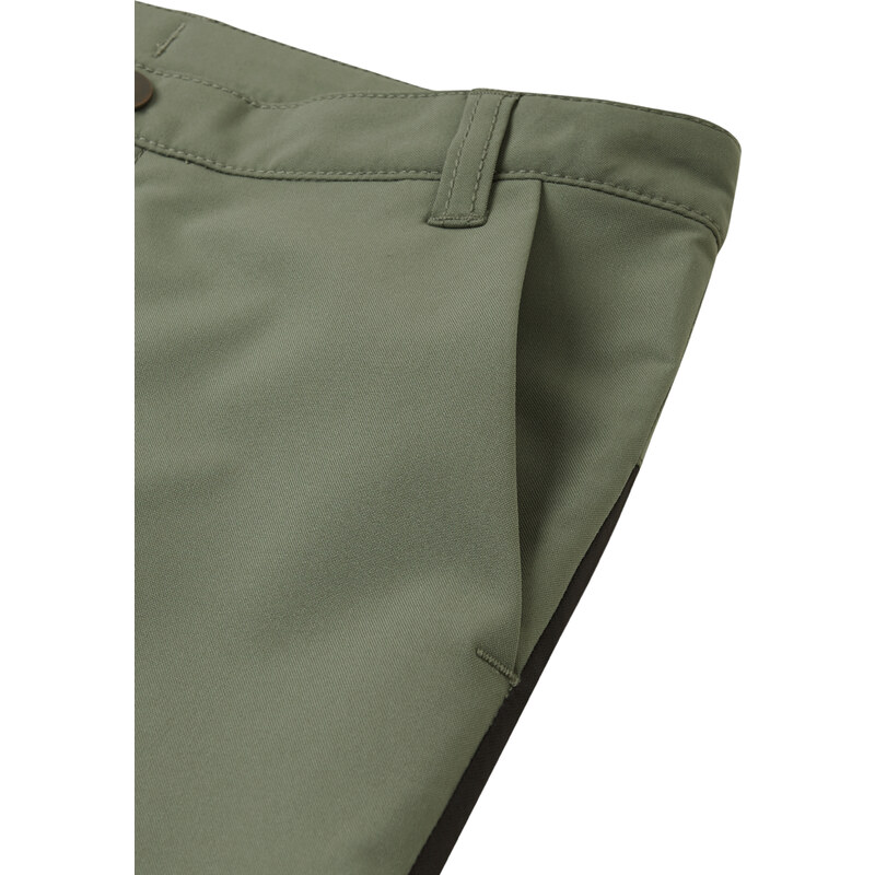 Dětské outdoorové kalhoty Reima Sampu Greyish Green