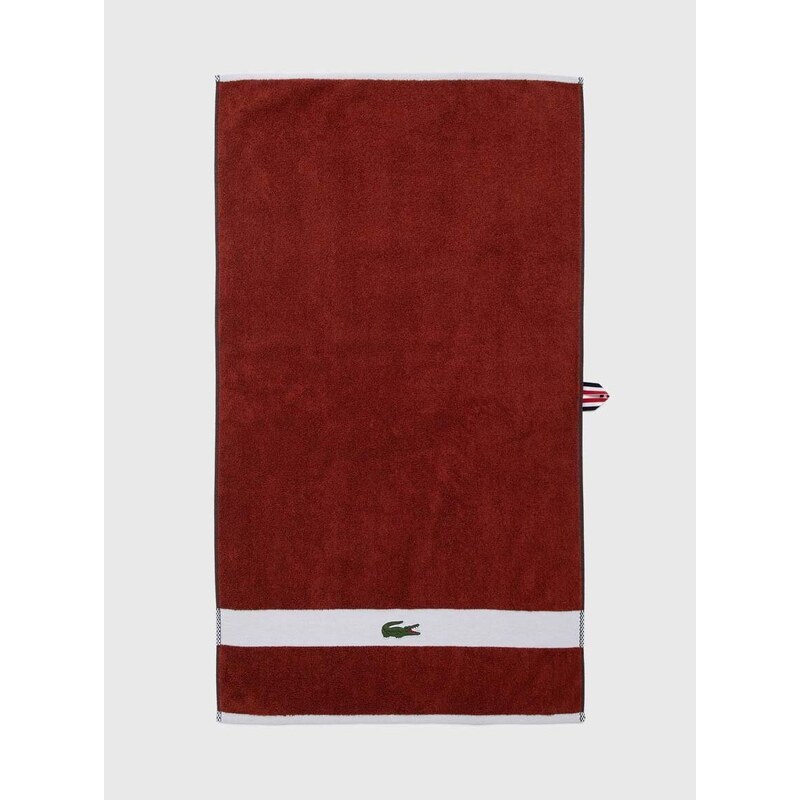 Bavlněný ručník Lacoste L Casual Terre Battue 55 x 100 cm