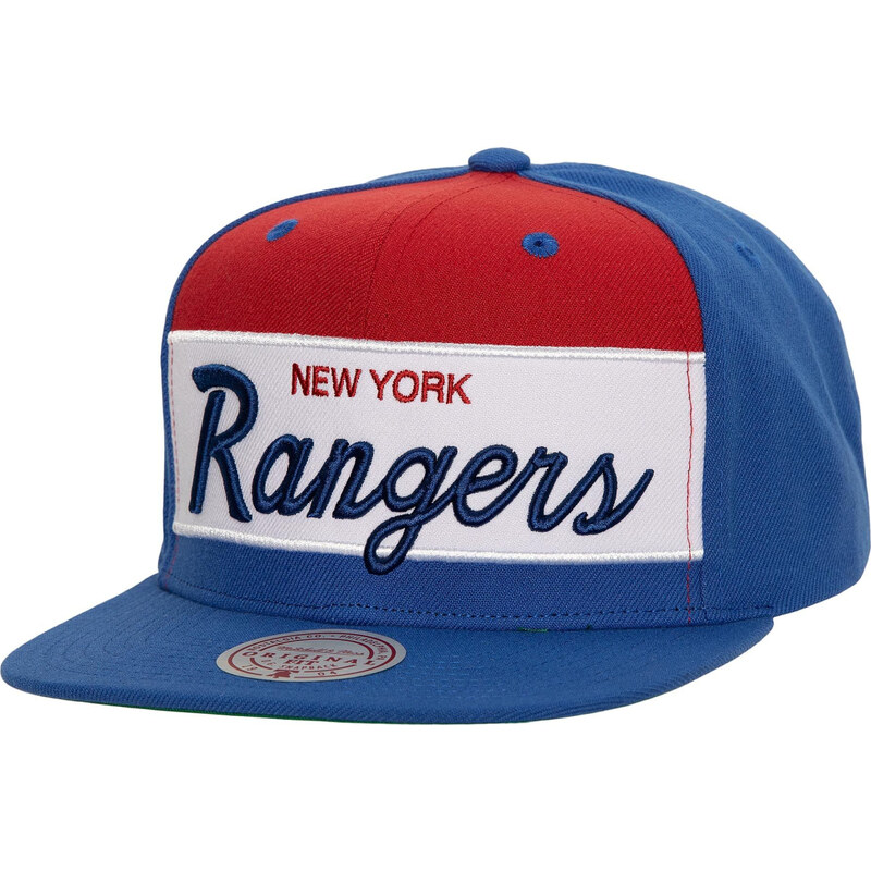 New York Rangers čepice flat kšiltovka Retro Sport Snapback Vntg 113622