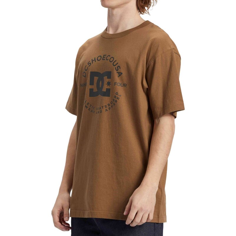 Dc shoes pánské tričko Star Pilot Otter | Hnědá