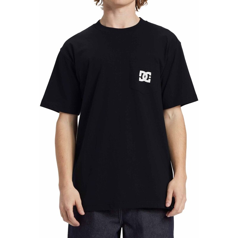 Dc shoes pánské tričko Star Pocket HSS Black | Černá