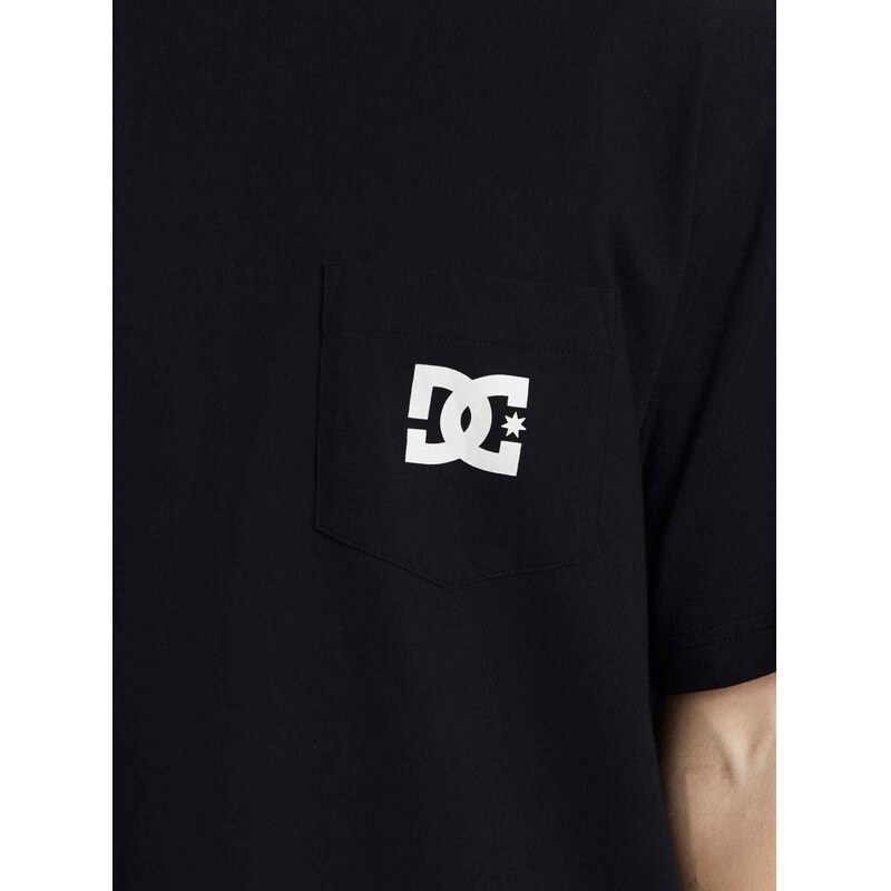 Dc shoes pánské tričko Star Pocket HSS Black | Černá