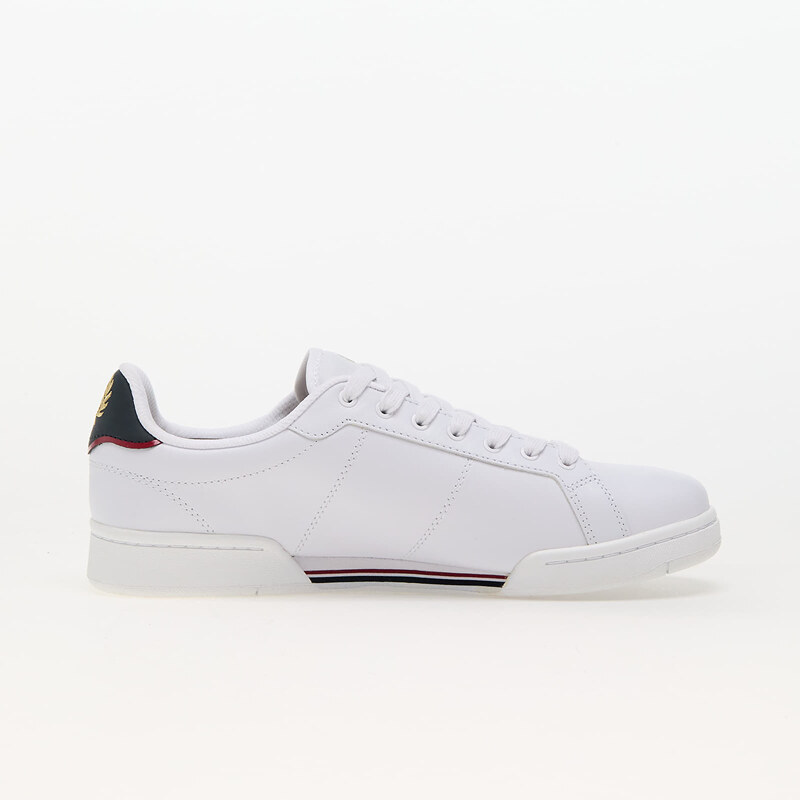 Pánské nízké tenisky FRED PERRY B722 Leather White/ Navy