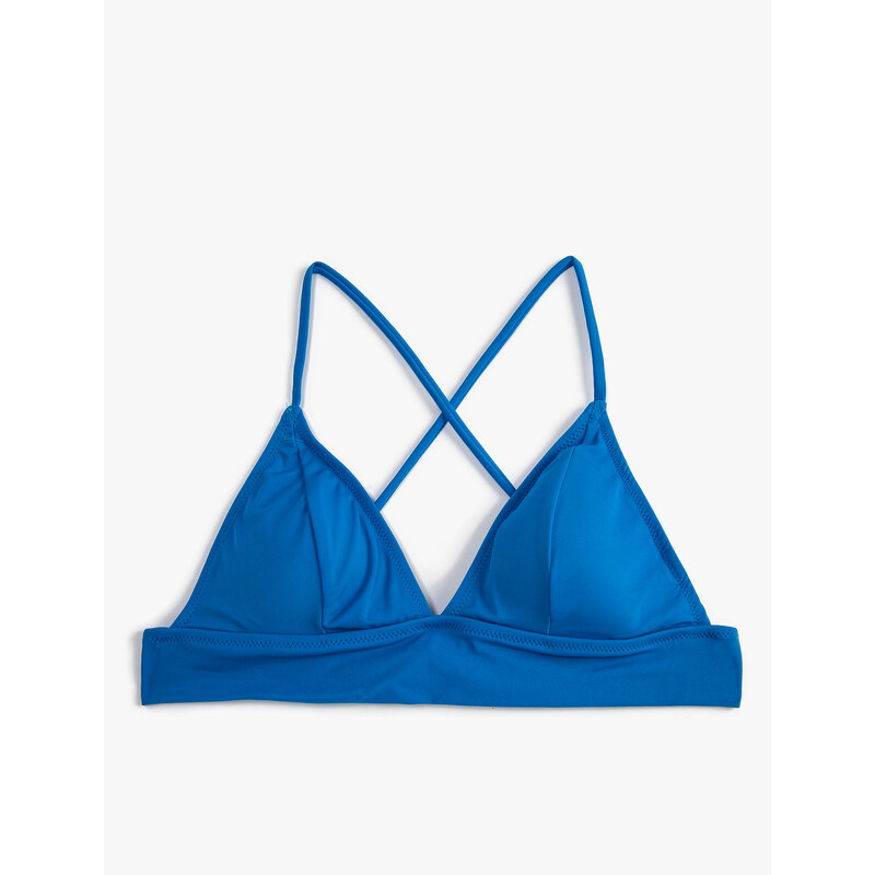 Koton Bikini Top Bralette Cross Strap Krytý