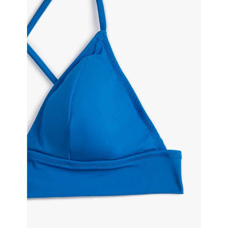 Koton Bikini Top Bralette Cross Strap Krytý