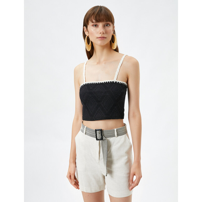 Koton Melis Agazat X Cotton - Weightlifting Crochet Top