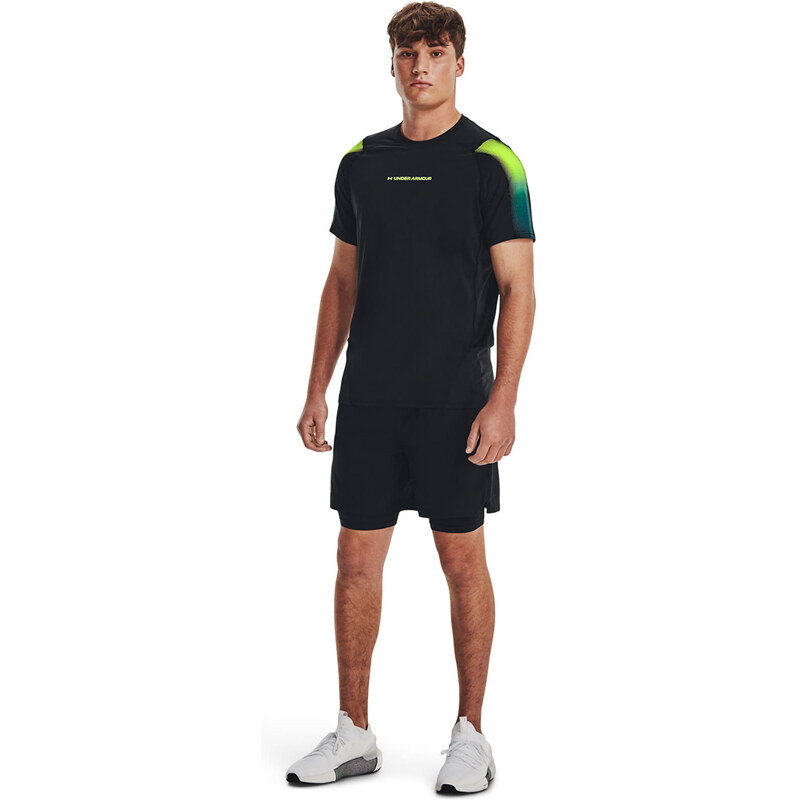 Pánské tričko Under Armour Hg Armour Nov Fitted Ss Black