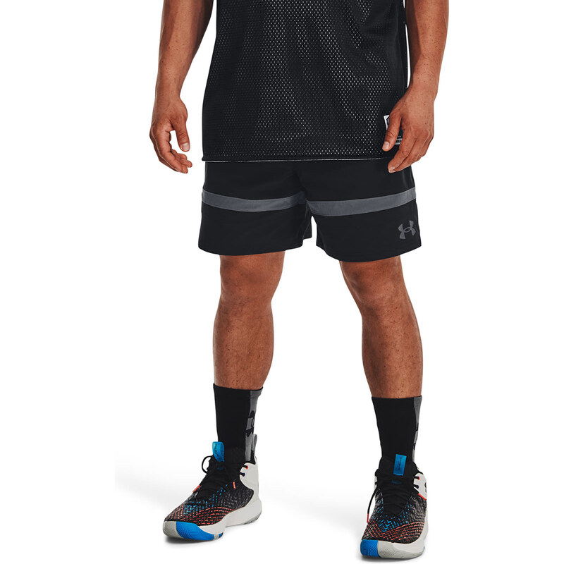 Pánské kraťasy Under Armour Baseline Woven Short Ii Black