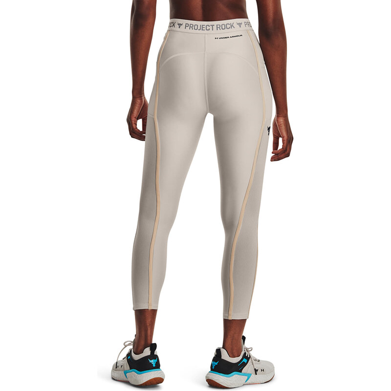 Dámské legíny Under Armour Pjt Rock Hg Ankl Lg Tg Gray