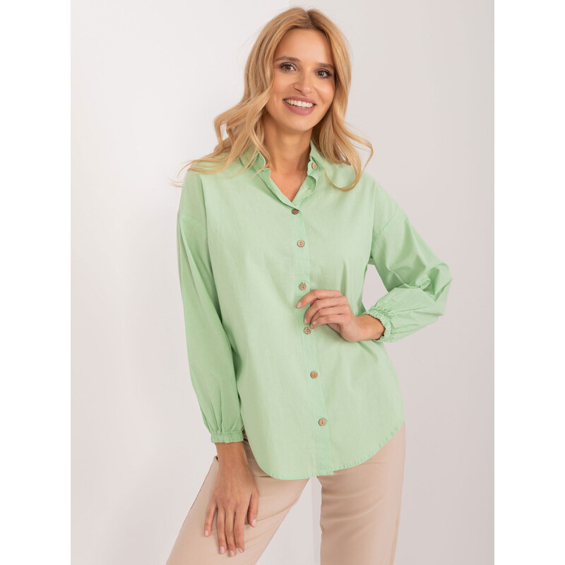 BY POMMES LIFE Shirt-BP-KS-1130.10X-Pistachio