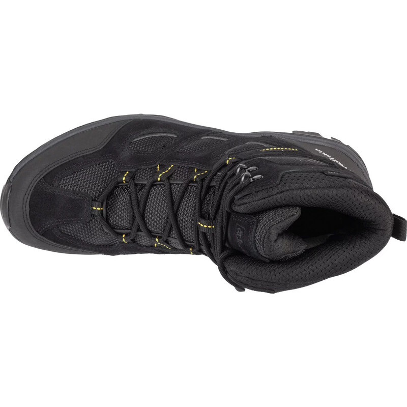 BASIC ČERNÉ KOTNÍKOVÉ TURISTICKÉ BOTY JACK WOLFSKIN VOJO 3 TEXAPORE MID M Černá