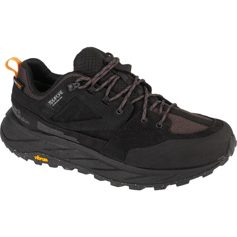Černá pánská obuv na turistiku Jack Wolfskin Terraquest Texapore Low M 90720890