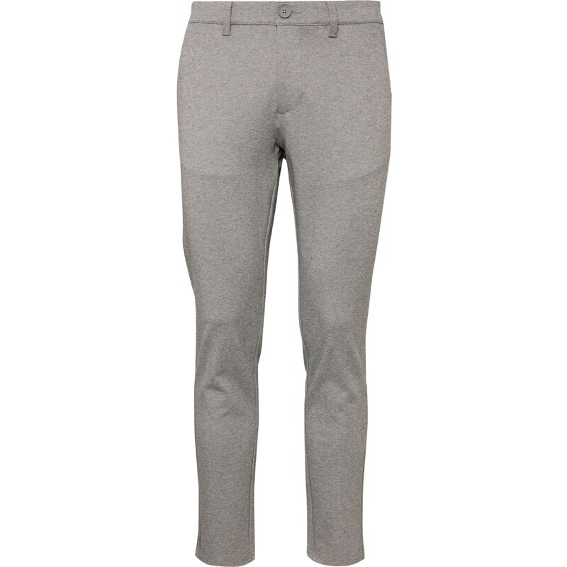 Only & Sons Chino kalhoty ONSThor 0209 šedý melír