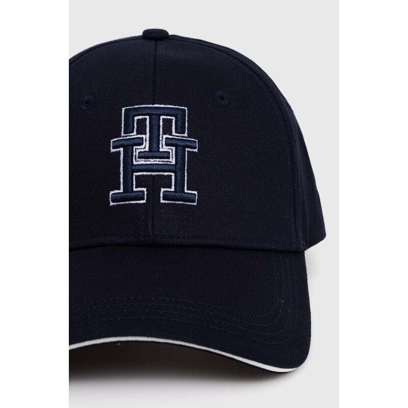 Bavlněná baseballová čepice Tommy Hilfiger s aplikací