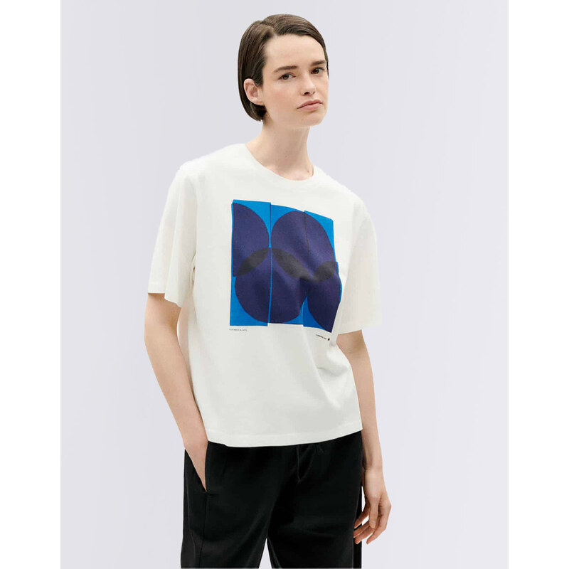 Thinking MU Art 1 Lucia T-Shirt SNOW WHITE