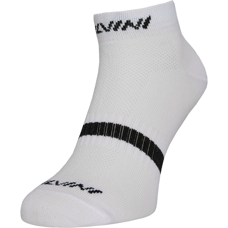 Unisex cyklistické ponožky Silvini Plima bílá/černá
