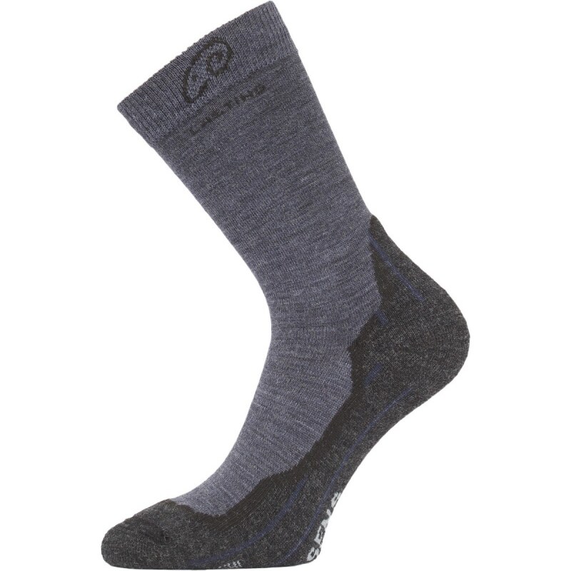 Ponožky Lasting merino WHI treking Velikost: M šedá 90729057