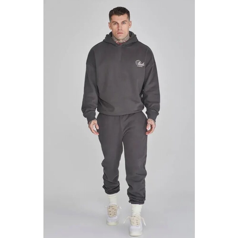 Tepláková souprava SIKSILK Graphic Oversized grey