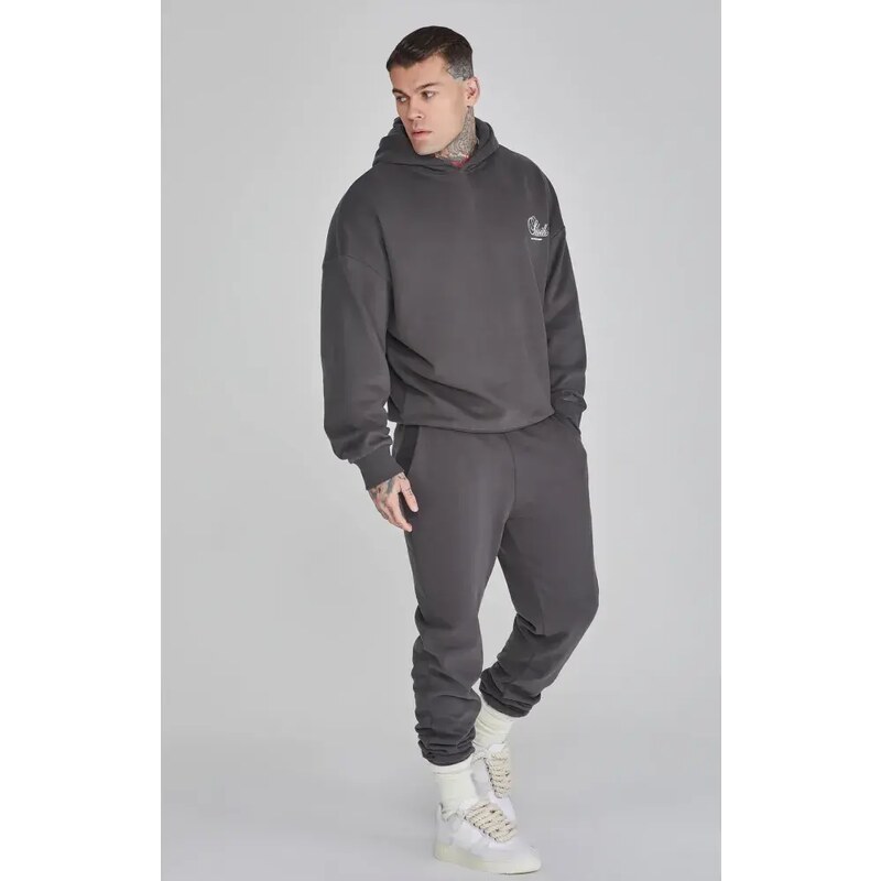 Tepláková souprava SIKSILK Graphic Oversized grey