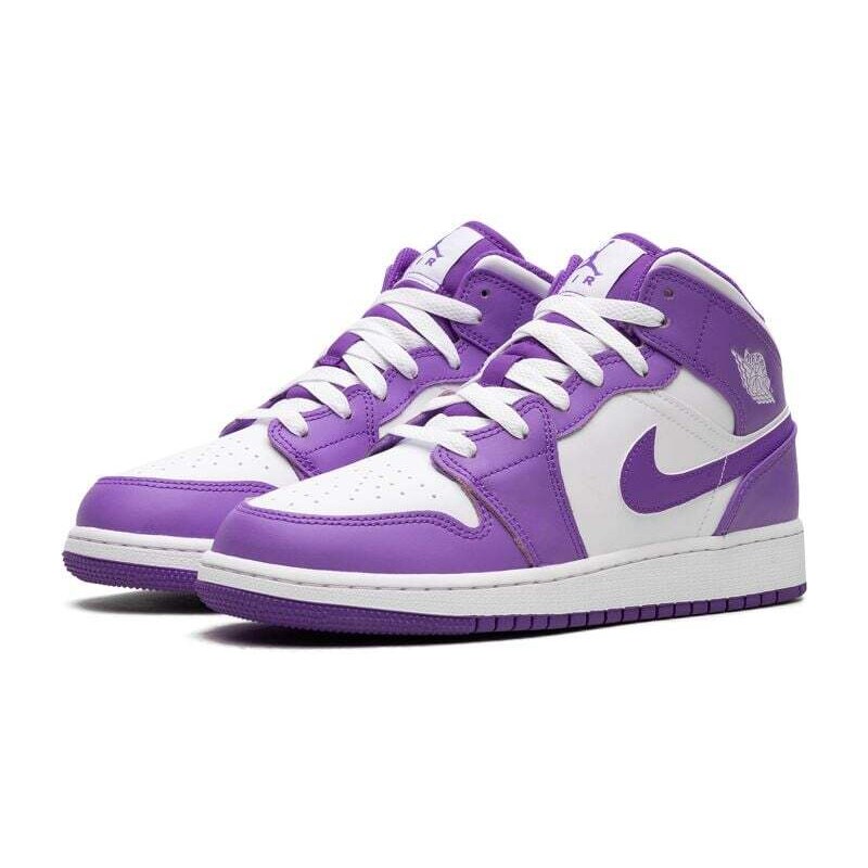 Jordan 1 Mid Purple Venom (GS)