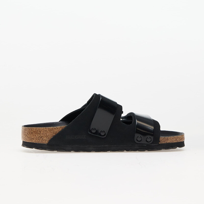 Dámské pantofle Birkenstock Uji Nubuck Leather Black