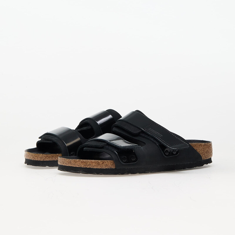 Dámské pantofle Birkenstock Uji Nubuck Leather Black