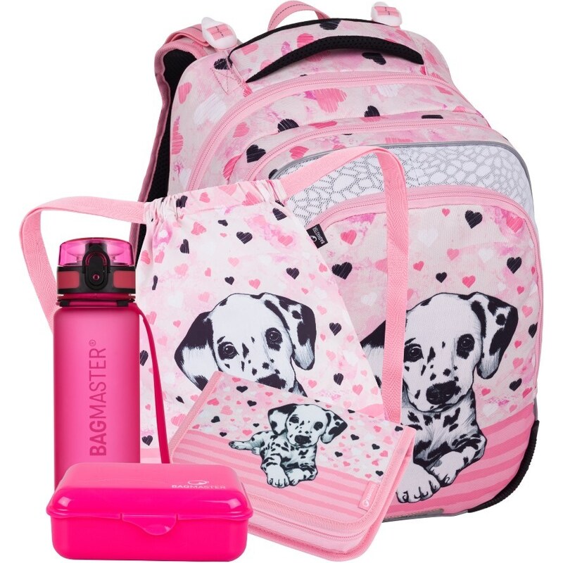 Bagmaster BETA 24 A velký školní set pro prvňáčky – dalmatin