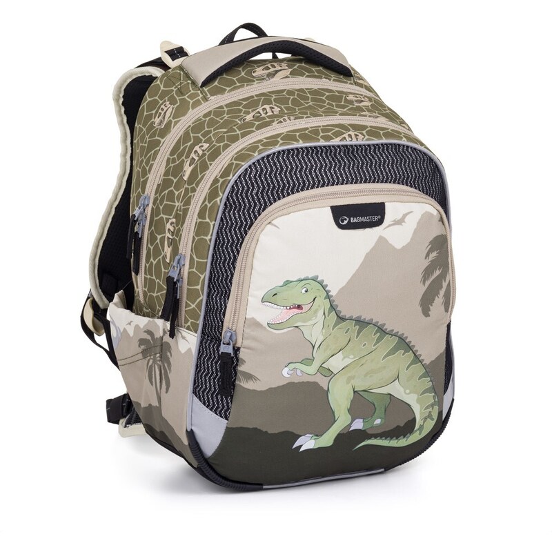 Bagmaster LUMI 24 C školní batoh – dinosaurus