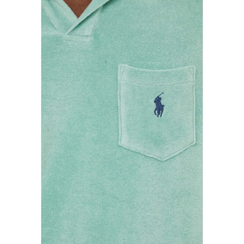 Polo tričko Polo Ralph Lauren zelená barva