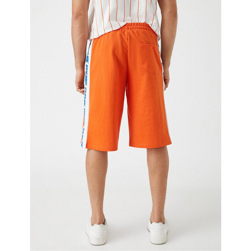 Koton Slim Fit Basketball Shorts