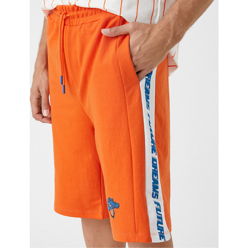 Koton Slim Fit Basketball Shorts