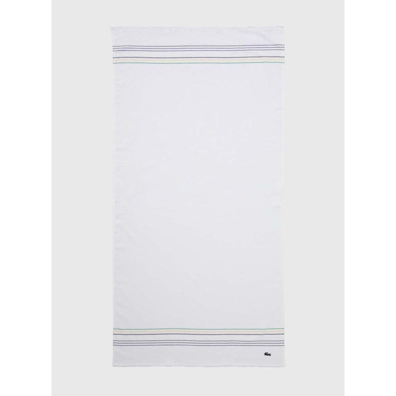 Ručník Lacoste L Timeless Blanc 70 x 140 cm