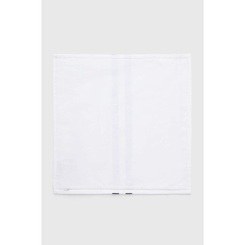 Bavlněný povlak na polštář Lacoste L Ruban Blanc 45 x 45 cm