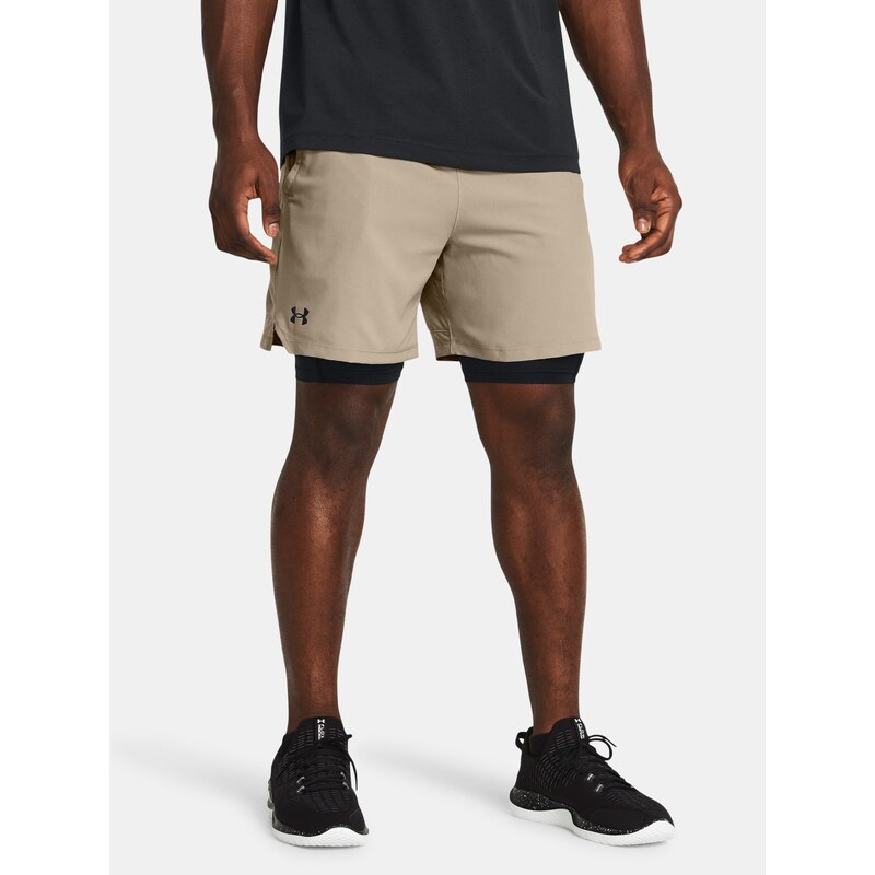 Under Armour Kraťasy UA Vanish Woven 2in1 Sts-BRN - Pánské